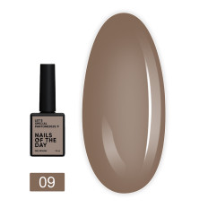 Гель-лак  NailSofTheDay Let`s Special Pantone 2025 10 мл (09 холодний кавово-бежевий)