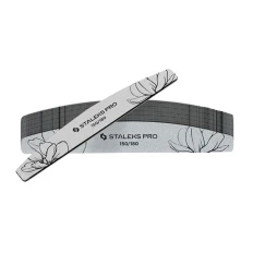Пилка минеральная для ногтей STALEKS EXPERT 40 150/180 (полумесяц) 25 шт