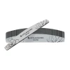 Пилка минеральная для ногтей STALEKS EXPERT 40 (180/180) полумесяц 25 шт