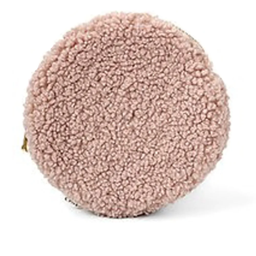 Косметичка  Miso TEDDY круг (пудровая)