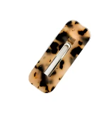 Зажим прямоугольный светлый Лео