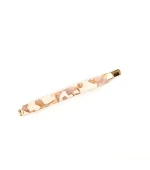 Невидимка 6 см мрамор белые пятна