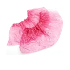 Бахилы нестерилые одноразовые 40x14 см 100 ед в уп. (Розовый)