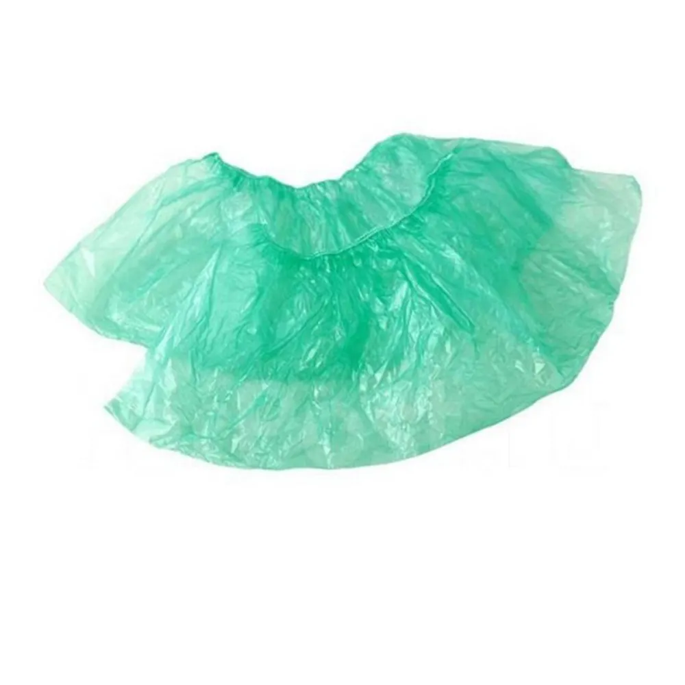 Бахили нестерилі одноразові 40x14 см 100 од. в уп. (Зелена м'ята)