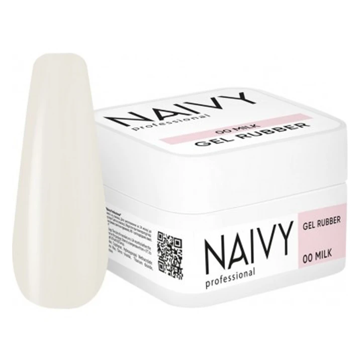 База для гель лака NAIVY каучуковая цветная 30 мл (00)