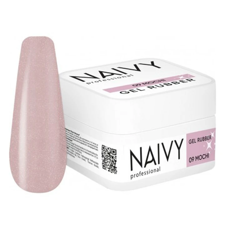 База для гель лака NAIVY каучуковая цветная 30 мл (009)
