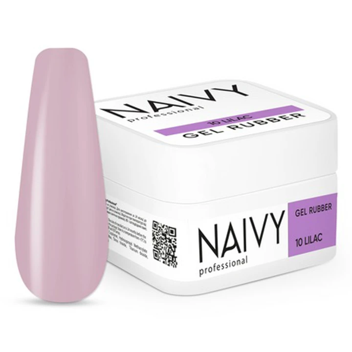 База для гель лака NAIVY каучуковая цветная 30 мл (010)