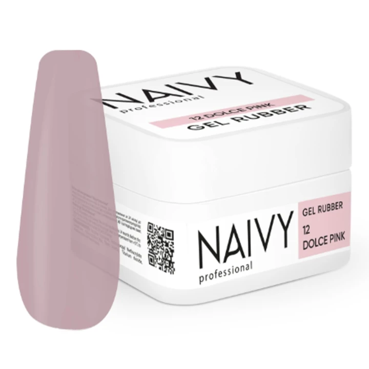 База для гель лака NAIVY каучуковая цветная 30 мл (012)