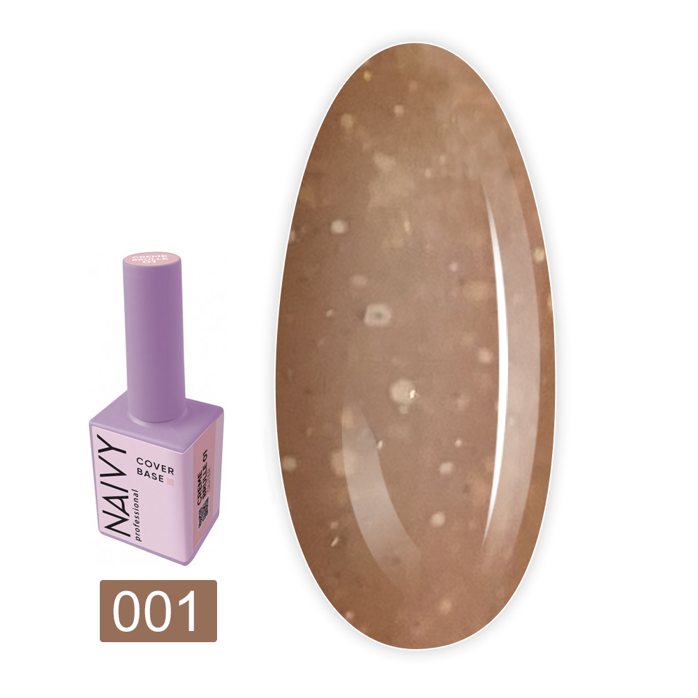 База - гель для гель лака Gliter 15 мл (001)