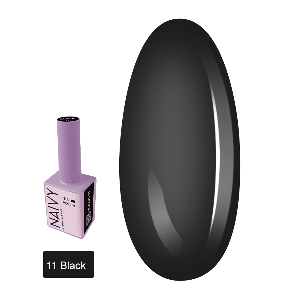 Гель лак NAIVY 10 мл (11 Black)