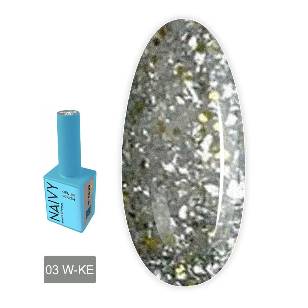 Гель лак NAIVY 10 мл (03 W-KE)