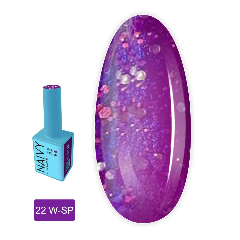 Гель лак NAIVY 10 мл (22 W-SP)