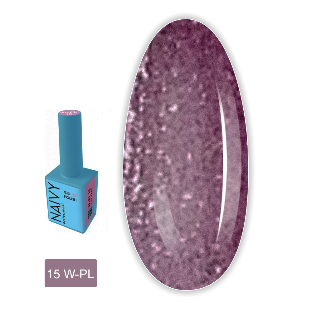 Гель лак NAIVY 10 мл (15 W-PL)