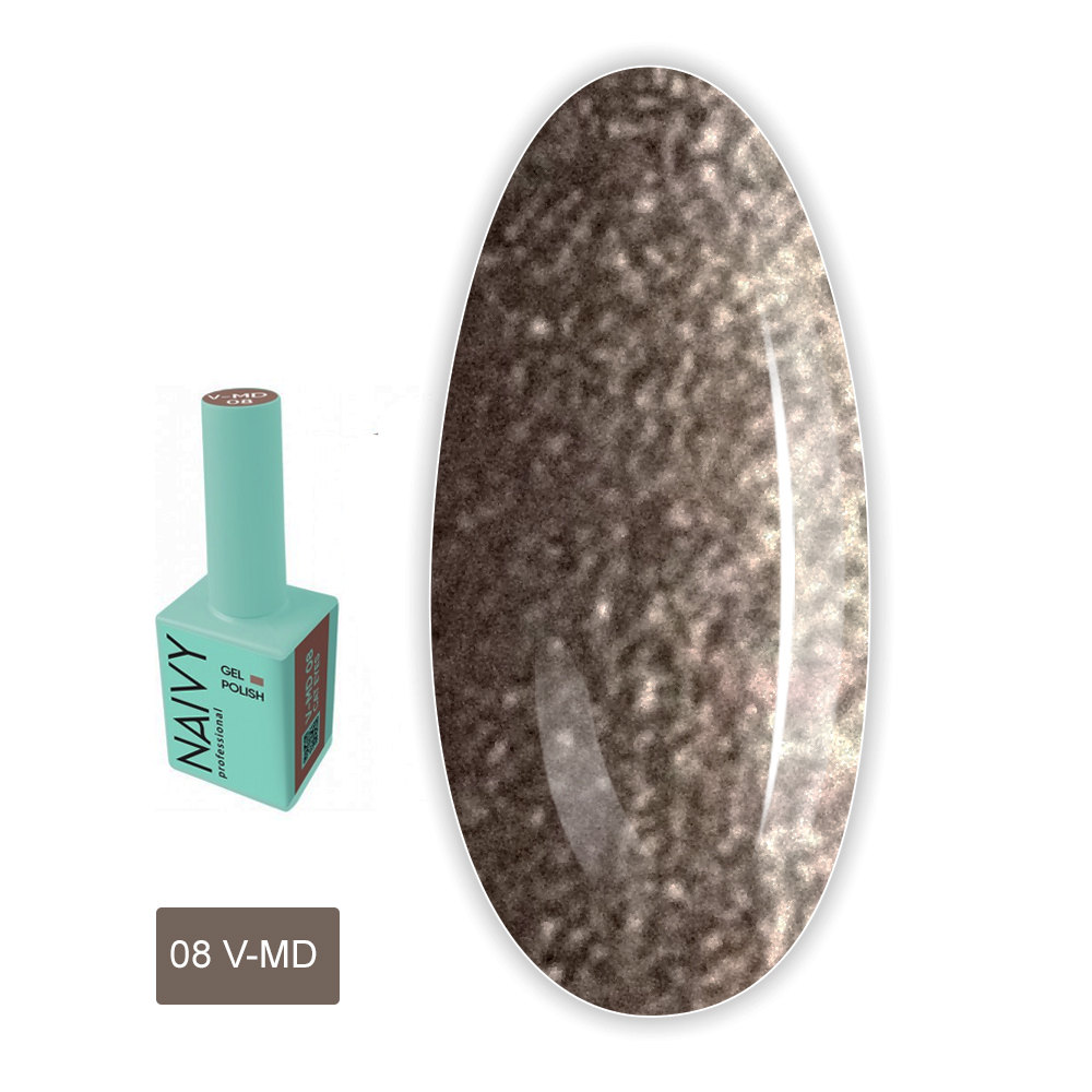 Гель лак NAIVY Сat eyes 10 мл (08 V-MD)