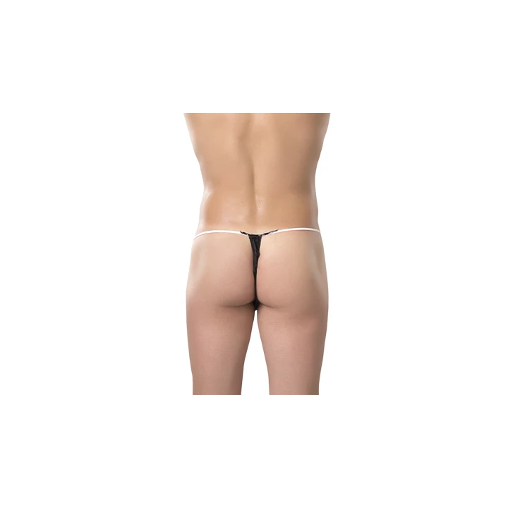 Труси-стрінги чоловічі, окантовка, люкс, р. L-XL