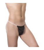 Труси-стрінги чоловічі, окантовка, люкс, р. L-XL