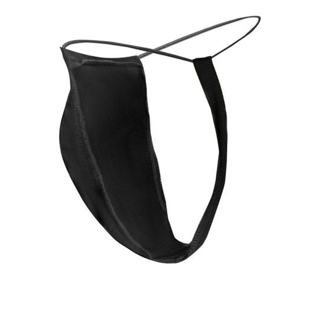 Трусы-стринги мужские, окантовка, люкс, р. L-XL