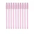 Щеточка для ресниц, розовая ручка 10 шт