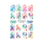 Слайдер Navinails с белой подкладкой объемной фольгой Max (SB-240)