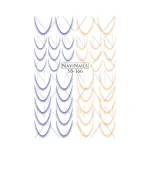 Слайдер Navinails с белой подкладкой объемной фольгой Max (SB-166)