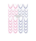 Слайдер Navinails с белой подкладкой объемной фольгой Max (SB-167)