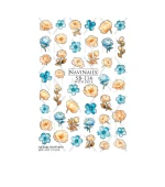 Слайдер Navinails с белой подкладкой объемной фольгой Max (SB-114 silver)