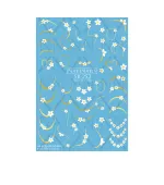 Слайдер Navinails с белой подкладкой объемной фольгой Max (SB-252 gold)