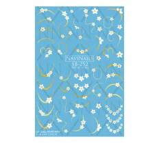 Слайдер Navinails с белой подкладкой объемной фольгой Max (SB-252 gold)