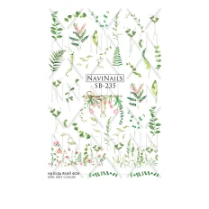 Слайдер Navinails з білою підкладкою об'ємною фольгою Max (SB-235)