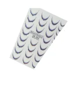 Слайдер Navinails с белой подкладкой объемной фольгой Max (SB-203 silver голограф)