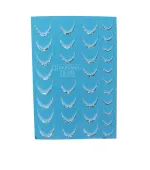 Слайдер Navinails з білою підкладкою об'ємною фольгою Max (SB-204 silver голограф)