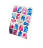 Слайдер Navinails з білою підкладкою об'ємною фольгою Max (SB-219 silver голограф)