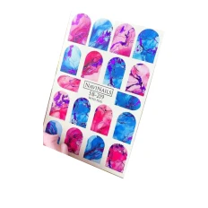 Слайдер Navinails с белой подкладкой объемной фольгой Max (SB-219 пурпурный)