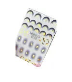 Слайдер Navinails з білою підкладкою об'ємною фольгою Max (SB-218 gold голограф)