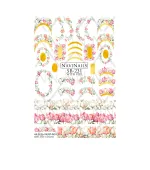 Слайдер Navinails з білою підкладкою об'ємною фольгою Max (SB-231 gold)