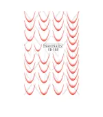 Слайдер Navinails с белой подкладкой объемной фольгой Max (SB-188)