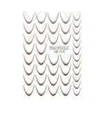 Слайдер Navinails с белой подкладкой объемной фольгой Max (SB-169)