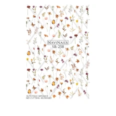 Слайдер Navinails з білою підкладкою/об'ємною фольгою Max (SB-258)