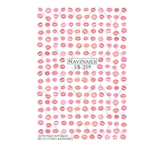 Слайдер Navinails з білою підкладкою/об'ємною фольгою Max (SB-259)