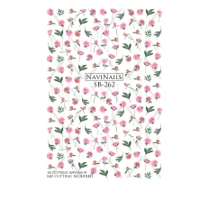 Слайдер Navinails з білою підкладкою/об'ємною фольгою Max (SB-262)