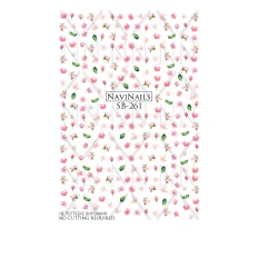 Слайдер Navinails з білою підкладкою/об'ємною фольгою Max (SB-261)