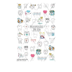 Слайдер Navinails с белой подкладкой/объемной фольгой Max (SB-116 silver)