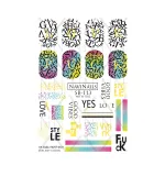 Слайдер Navinails с белой подкладкой/объемной фольгой Max (SB-113 gold)