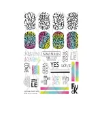 Слайдер Navinails с белой подкладкой/объемной фольгой Max (SB-113 silver)