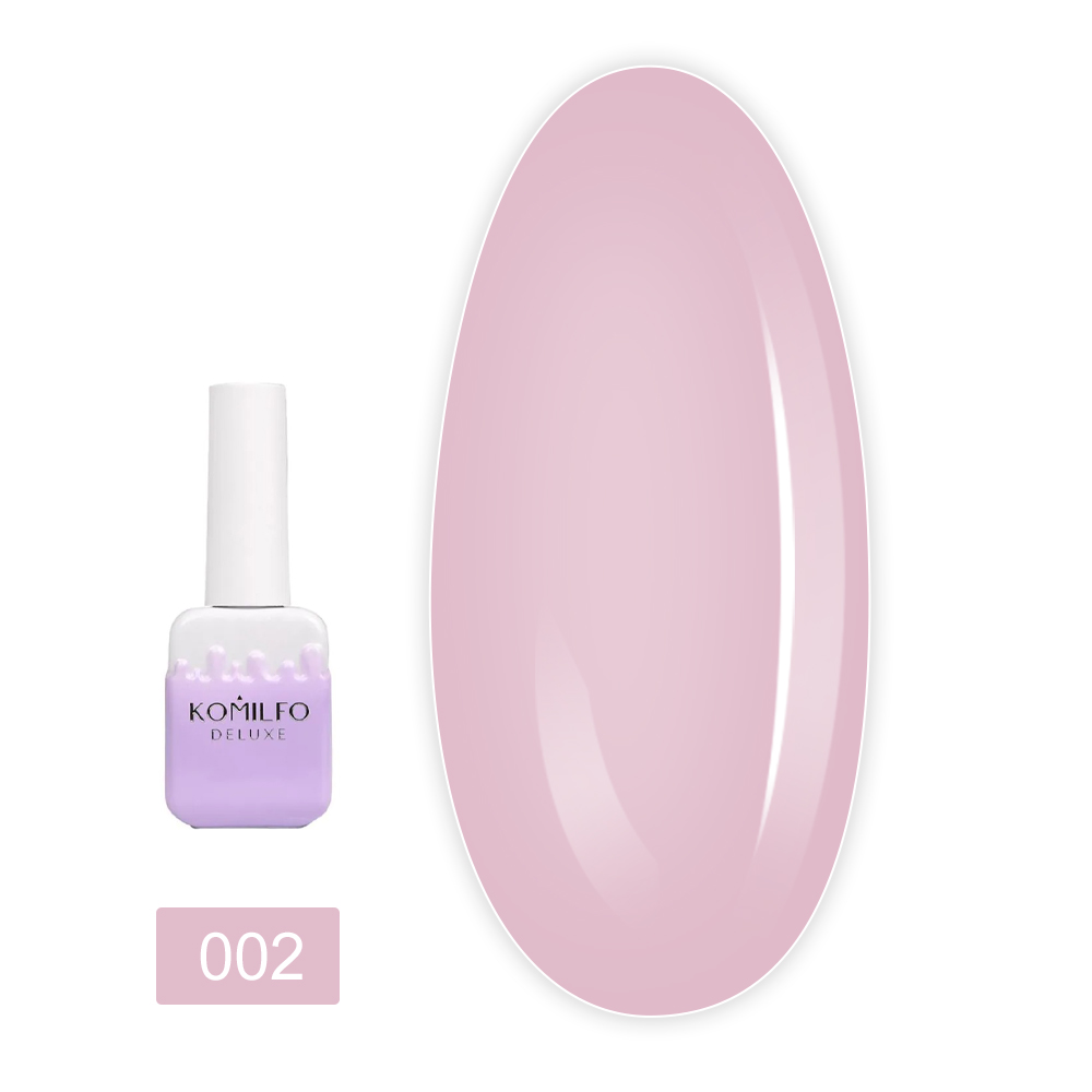 База для гель лака KOMILFO French Rubber Base 10 мл (Extra 002)