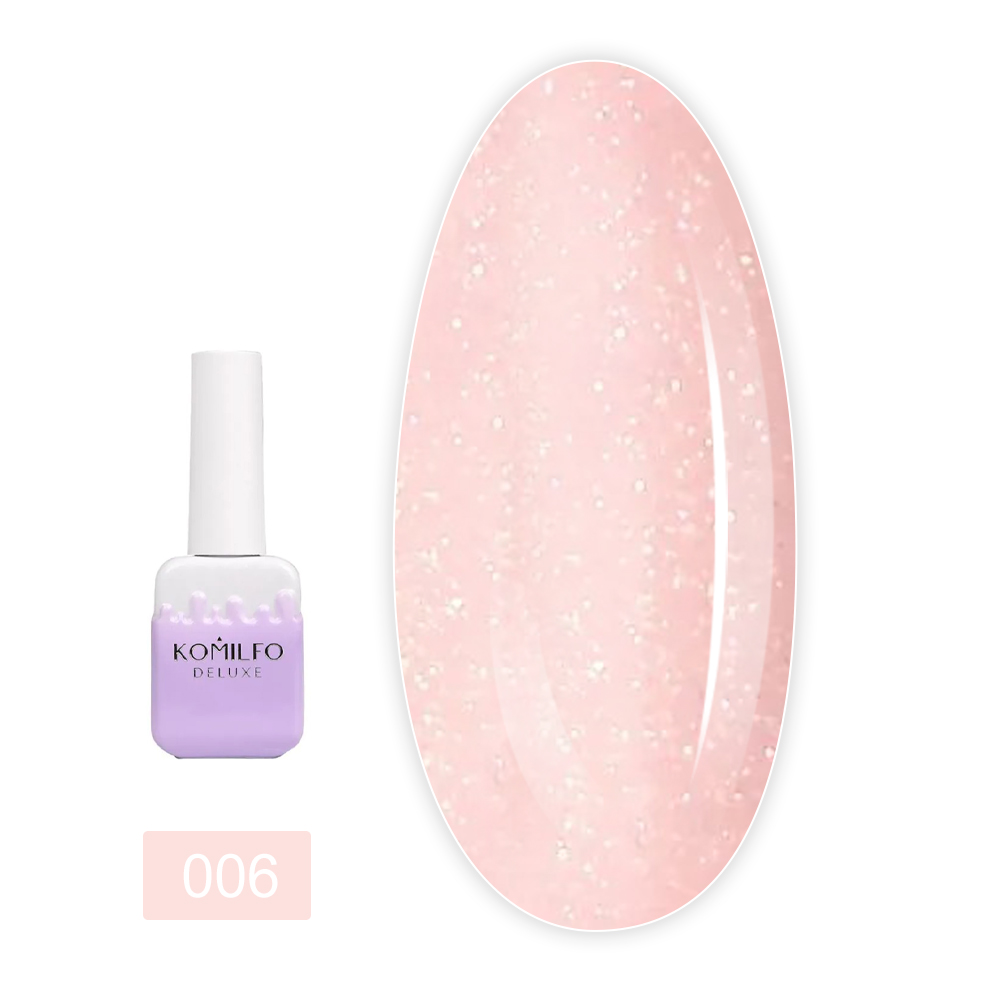 База для гель лака KOMILFO Shine Base 10 мл (006)
