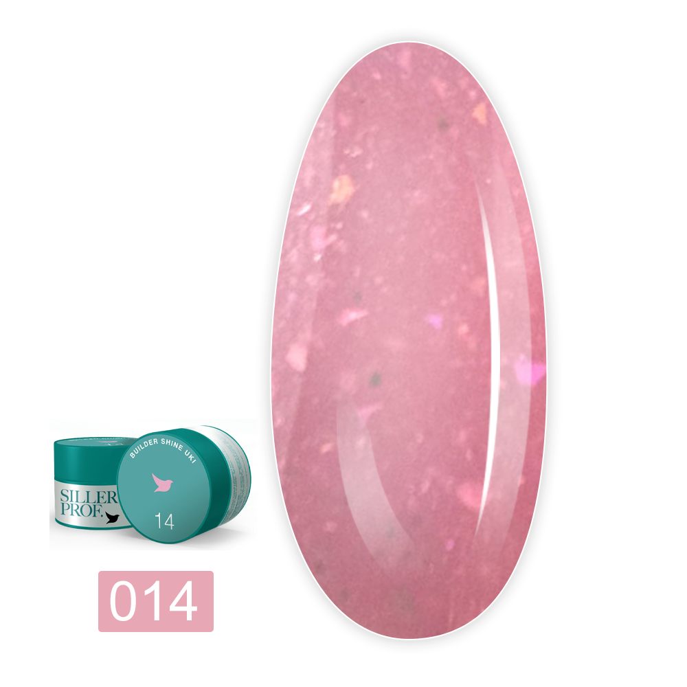 Гель Shine Gel UKI 15 мл (14) (банка)