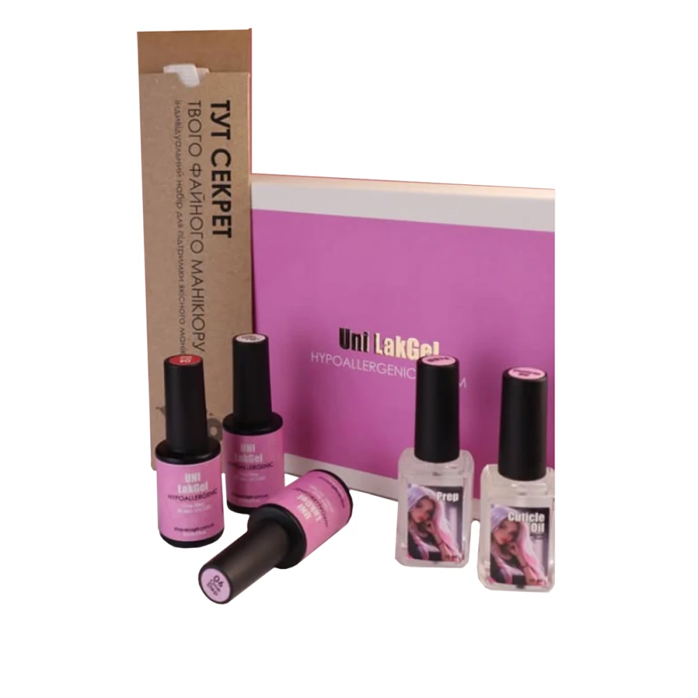 Набір Eco grit Uni LakGel Hypoallergenic