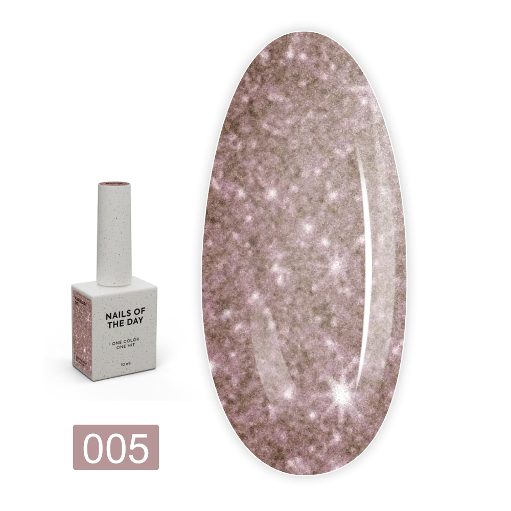 Гель лак Let's special PARADISE, 10 мл (05 - изумрудно-серый)