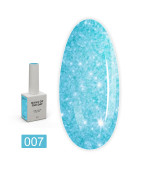 Гель-лак Let's special PARADISE, 10 мл (07 - бірюзовий неон)